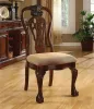 Furniture of America CM3222T-TABLE George Town - Dining Table With Double Pedestals - Cherry