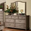 Furniture of America CM7611D Belgrade - Dresser - Rustic Natural