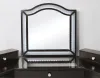 Furniture of America FOA-DK5686DG-PK Tracie - Vanity Set - Obsidian Gray
