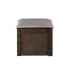 New Classic T3433-15 Paxton - 5 Piece Living Room Set (Storage Coffee Table With 4 Tuck-In Ottomans) - Dark Brown