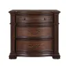 Liberty Furniture 765-BR62 Provence Park - Bedside Chest With Charging Station - Chateau Brown