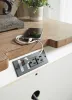 Ashley Furniture B743-93 Realyn - Three Drawer Night Stand - White / Brown / Beige