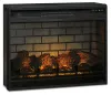 Ashley Furniture W100-121 Entertainment Accessories - LG Fireplace Insert Infrared - Black