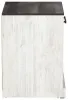 Ashley Furniture EB4121-291 Shawburn - One Drawer Night Stand - Open Cubby - White / Black / Gray