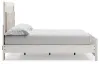 Ashley Furniture B2640B18 Altyra - Queen Panel Bed With Roll Slats - White