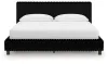 Ashley Furniture PCB3380B14 Ashley Furniture PCB3380B14 Zuraleus - California King Upholstered Bed - Black