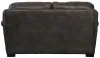 Jackson Furniture Industries 445302-1227/28-3027/28 Grant - Faux Leather Loveseat - Steel