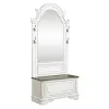 Liberty Furniture 244-OT-2PCS Magnolia Manor - 2 Piece Hall Tree - Antique White