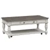 Liberty Furniture 244-OT1010 Magnolia Manor - Rectangular Cocktail Table - Antique White