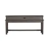 Liberty Furniture 406-OT7837 Modern Farmhouse - Console Bar Table - Dark Gray