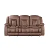 New Classic U2505-30-BRW New Classic U2505-30-BRW Morello - Sofa With Dual Recliner - Brown