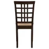 CoasterEveryday 190822 Kelso - Lattice Back Dining Side Chair (Set of 2) - Cappuccino