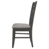 CoasterEveryday 102722GRY Dalila - Wood Dining Side Chair (Set of 2) - Dark Gray
