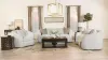 CoasterEssence 509171-S3 Rainn - 3 Piece Boucle Upholstered Sloped Arm Sofa Set - Latte