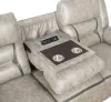CoasterEveryday 651351 Greer - Upholstered Motion Reclining Sofa - Taupe