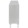 CoasterEssence 950825 Leticia - 3-Drawer Mirrored Storage Accent Cabinet - Silver