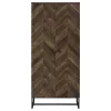 CoasterEveryday 959640 Carolyn - 2 Door Engineered Wood Accent Cabinet - Rustic Oak