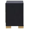 Coaster Fine Furniture 222832 Marceline - 2-Drawer Nightstand - Black