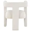 Coaster Fine Furniture 902881 Petra - Boucle Upholstered Accent Side Chair - White