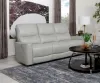 Coaster Fine Furniture 610261P Greenfield - Upholstered Power Reclining Sofa - Ivory