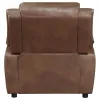 Coaster Fine Furniture 508283 Ellington - Upholstered Padded Arm Accent Chair - Dark Brown