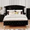 Furniture of America CM7150BK-EK-BED Alzire - Eastern King Bed - Black