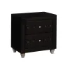 Furniture of America CM7150BK-N Alzire - Nightstand - Black