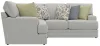 Jackson Furniture Industries 2340/62/42-28 Jackson Furniture Industries 2340/62/42-28 Stockbridge - 2 Piece Sectional With Comfort Coil Seating And 9 Accent Pillows Included - Slate
