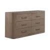 Liberty Furniture 306-BR31 Liberty Furniture 306-BR31 South Bend - 6 Drawer Dresser - Burnished Clay