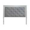 Liberty Furniture 781-BR15HU Liberty Furniture 781-BR15HU Reflections - King Upholstered Panel Headboard With Lights - Pearl White