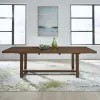 Liberty Furniture 105-CD-TRS Harmony - Trestle Table - Brownstone