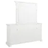 Coaster Fine Furniture 215873M Mckinney - 6-Drawer Bedroom Dresser With Mirror - Vintage White