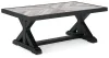 Ashley Furniture P792-701 Beachcroft - Rectangular Cocktail Table - Black / Light Gray