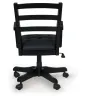 Ashley Furniture H664-01A Wildenauer - Home Office Swivel Desk Chair - Brown / Black