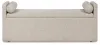 Ashley Furniture D841-00 Galliden - Large Upholstered Dining Room Bench - Beige