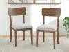 Ashley Furniture PCD609-07 Tameride - Dining Upholstered Side Chair (Set of 2) - Brown