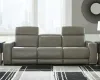 Ashley Furniture U94202S2 Ashley Furniture U94202S2 Correze - Power Sofa 3 Pc Sectional - Gray