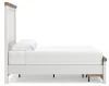 Ashley Furniture B4615B6 Ashley Furniture B4615B6 Savonport - Full Panel Storage Bed With Storage Footboard - White / Brown