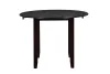 New Classic D1701-40S-EBY New Classic D1701-40S-EBY Gia - 3 Piece Dining Set (Dining Drop Leaf Table & 2 Chairs) - Ebony