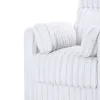 New Classic U5482-18-WHT New Classic U5482-18-WHT Embrace - Swivel Accent Chair - Cream