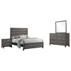 CoasterEveryday 212421F-S4 Watson - 4 Piece Full Bedroom Set - Gray Oak