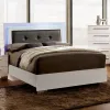 Furniture of America CM7201Q-BED Clementine - Queen Bed - Glossy White