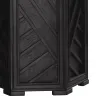 Samuel Lawrence Furniture S964-DR-K1 Lenox - Round Dining Table - Black