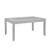 New Classic D2442-10 Fiona - Rectangle Dining Table - Mist Gray