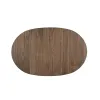 New Classic D1651-17 Oscar - Oval Drop Leaf Dining Table - Walnut