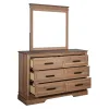 New Classic B1828-060 Coventry Hall - Mirror - Pecan