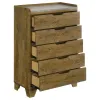 Coaster Fine Furniture 222975 Henderson - 5-Drawer Bedroom Chest Of Drawers - Medium Oak
