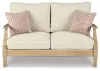 Ashley Furniture P801-835 Clare View - Loveseat w/Cushion - Beige
