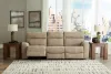 Ashley Furniture 61004S2 Ashley Furniture 61004S2 Next-Gen Durapella - 3-Piece Power Reclining Sectional Sofa - Sand