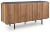 Ashley Furniture A4000685 Quintavious - Accent Cabinet - Brown / Charcoal
